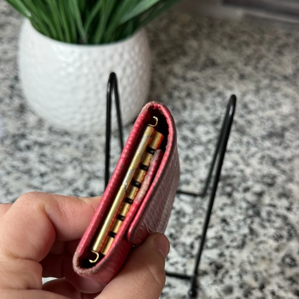 Louis Vuitton | Red Epi Leather 6 Key Holder